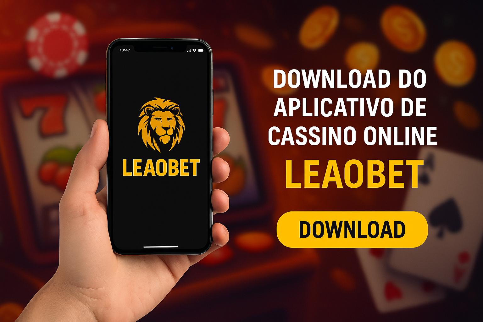 Baixar o LEAOBET Cassino App