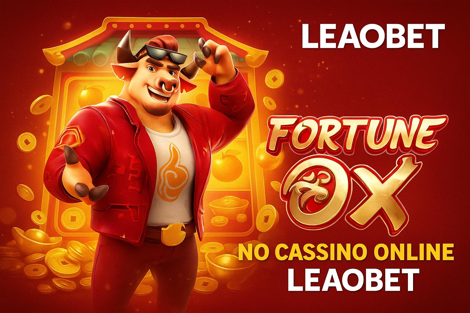Fortune Ox no LEAOBET - Aposte Agora e Reivindique Seus Ganhos