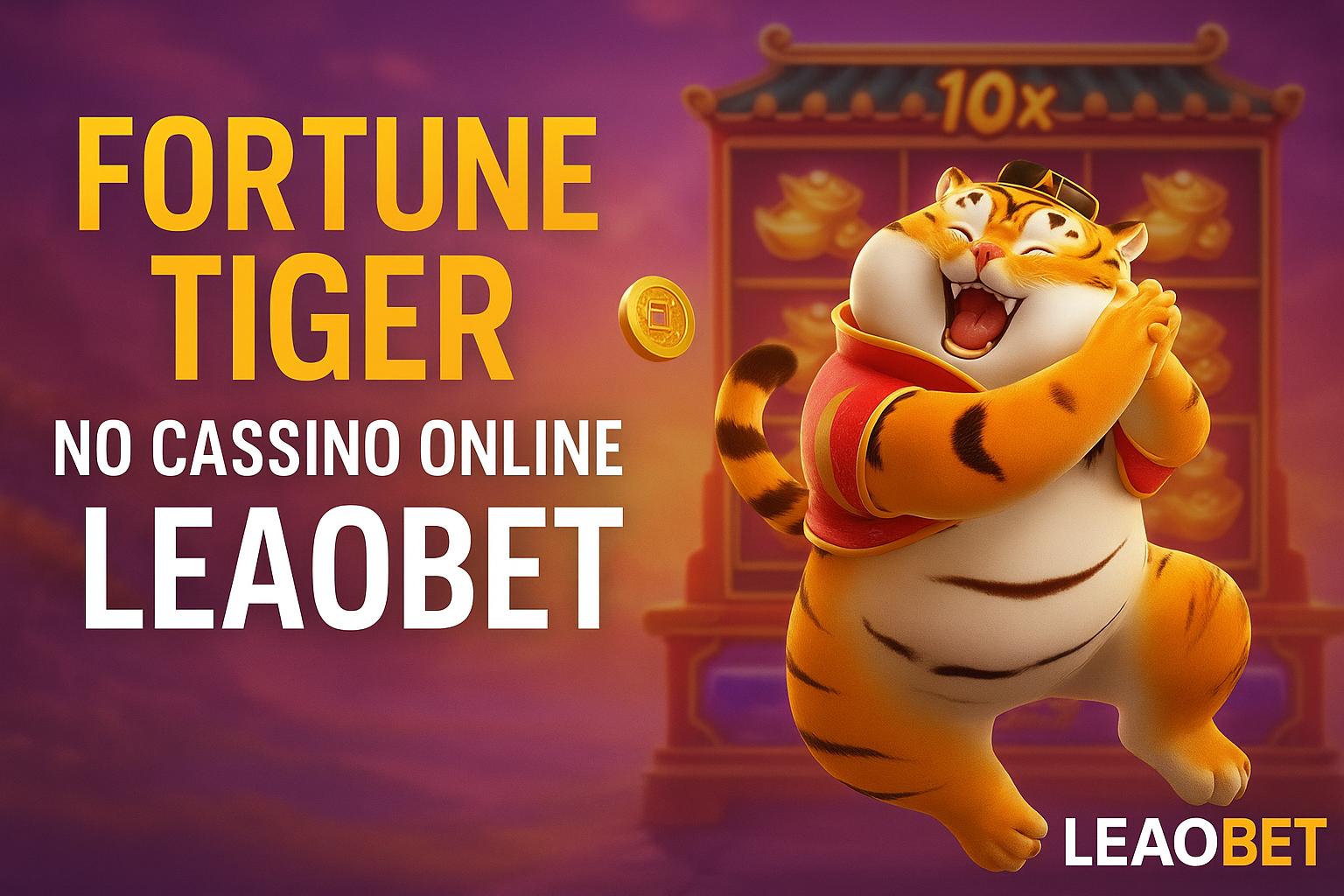 Fortune Tiger é um jogo imperdível no LEAOBET Casino